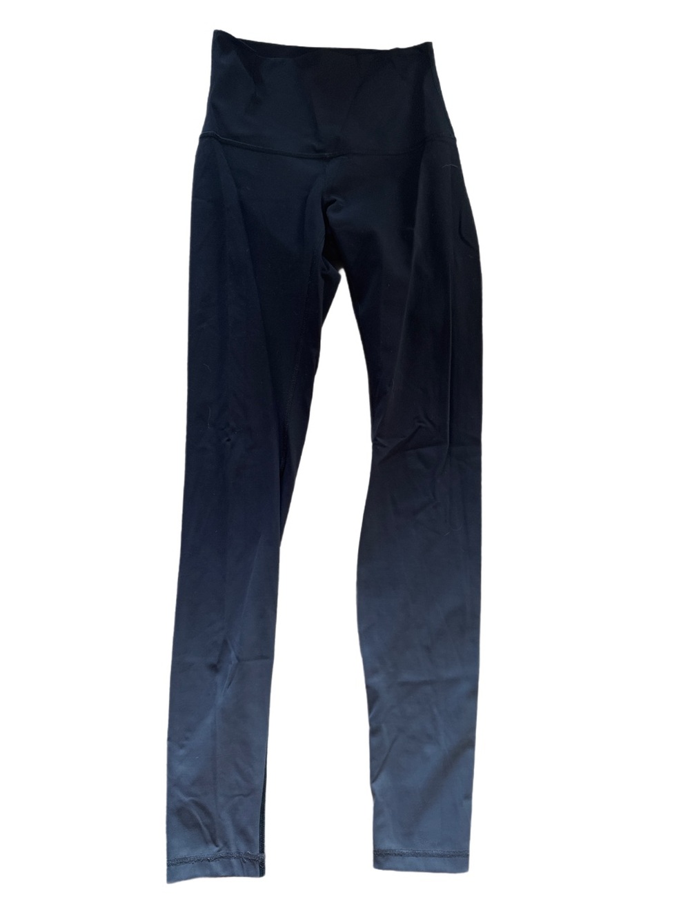Lululemon Silky Wunder Under Ombré Legging Size 4 Black Blue